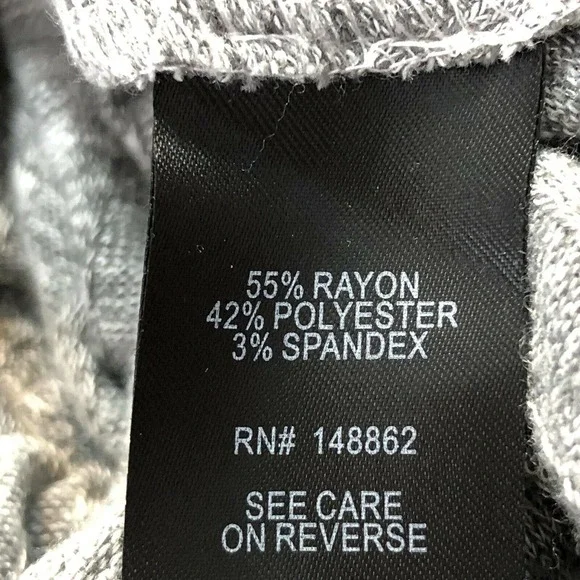 Torrid Womens Dress Size 2X Soft Plush Light Grey Ribbed Fluted Scoop Neck - Picture 9 of 9